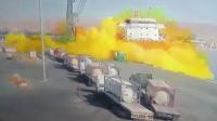 حادث مروع.. انفجار خزان به غاز سام بالأردن وحديث عن عشرات القتلى بفعل "السحابة الصفراء" (فيديو)