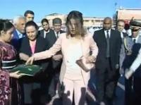 الأميرة للا مريم في ساحة جامع الفنا بمراكش