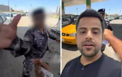 "صفعة" شرطي لمؤثر عراقي تشعل مواقع التواصل.. وتحقيق رسمي على الخط