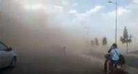 عاصفة رملية تضرب مراكش وبني ملال