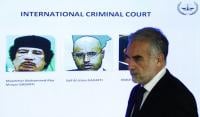 مدعي محكمة لاهاي : نحن على اتصال بسيف الإسلام القذافي لتسليم نفسه للمحكمة	