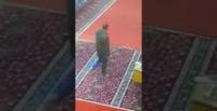 لحظة وفاة عامل بعد أدائه الصلاة داخل مسجد  (فيديو)