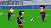 صحف مدريد تهزأ من تيكي تاكا برشلونة