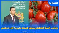 بايتاس: أثمنة الطماطم بسوق الجملة ما بين 2 إلى 4 دراهم ؟؟؟