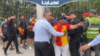 شاهد ما حدث لحظة دخول جماهير الترجي التونسي مركب محمد الخامس