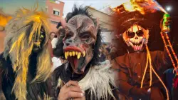 "بوجلود" بين التراث واتهامات بطقوس شيطانية.. جدل متجدد بين المغاربة كل سنة (صور)