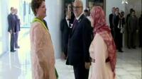 بنكيران وحرمه يحضران حفل تنصيب رئيسة البرازيل