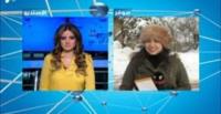 بالفيديو.. مراسلة لبنانية ترتجف من البرد على الهواء