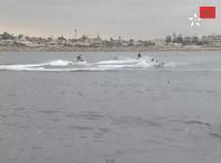 فوضى الدراجات المائية بشاطئ صابليط بالمحمدية‏