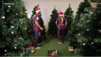 لاعبا برشلونة يفسدان إعلان الفريق