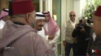 الملك محمد السادس يقوم بزيارة صداقة ومجاملة لخادم الحرمين الشريفين بمقر إقامته بطنجة