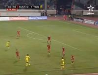 الجمهور المغربي يشجع منتخب الطوغو