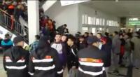 محاصرة الجماهير الطنجاوية في المحطة الطرقية بتطوان