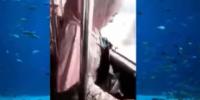 خطير : مراقب يتسبب في سقوط فتاة من حافلة