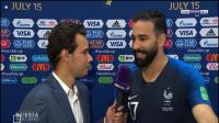 عادل رامي : اليوم أنا بطل العالم مع فرنسا ولكن أفتخر بأنني مغربي