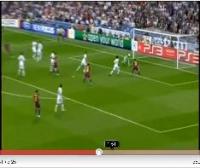 مقابلة نصف النهائي ابطال اوروبا : ريال  مدريد -  برشلونة 0-2