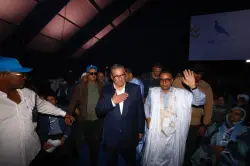 أخنوش من العيون: نخوض معركة حقيقية ضد الفقر والهشاشة.. و"مسار الإنجازات" ليس حملة انتخابية