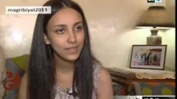 يسرى عشوان تلميذة موشحة بوسام ملكي