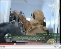 فيديوا جديد للعقيد القذافي لدى زيارته إحدى المدارس