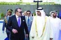 في مؤشر على عودة الدفء إلى العلاقات بين البلدين...الملك "محمد السادس" يتباحث مع ولي عهد أبو ظبي
