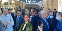 شخصيات وازنة حاضرة خلال تشييع جثمان الوكيل العام للملك السابق "حسن مطر"
