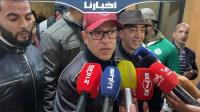 فرحة هيستيرية للبدراوي بعد الفوز على شباب المحمدية