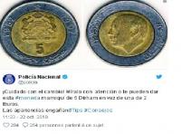 الشرطة الاسبانية تحذر مواطنيها من النصب عليهم بقطعة 5 دراهم المغربية