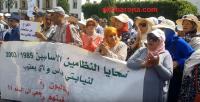 بالفيديو:الأساتذة ضحايا النظامين يحتجون أمام البرلمان وهذا ما قالته مسؤولة بجمعيتهم الوطنية لـ"أخبارنا"