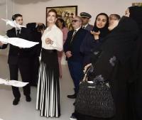 الأميرة  للاسلمى تتألق باطلالة ساحرة في قطر (صور)