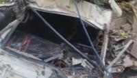 بالفيديو: انقلاب شاحنة لنقل الأحجار في منحدر خطير بمراكش