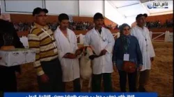 الفائز بأكبر خروف - حولي - صردي بإفريقيا بمعرض الفلاحة الدولي