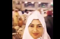 فيديو جديد لأميمة ابنة أخت الملك وهي تمضي العمرة بمكة المكرمة