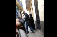 طنجة :رجل يعنف زوجته بشكل وحشي في الشارع