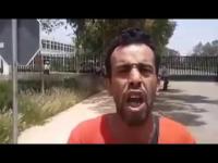 ضابط شرطة سابق يهدد بحرق نفسه و هذه رسالته الى كل المغاربة و العالم
