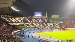 تيفوهات ورسائل جمهور الوداد في الديربي البيضاوي