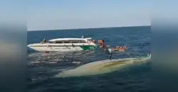 بالفيديو...مقتل سائحة روسية وإصابة 21 آخرين في حادث تصادم بحري في تايلاند
