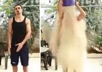بالفيديو .. تحدي جديد «وعاء التراب» من أجل أطفال غزة