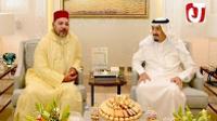 الملك محمد السادس يقوم بزيارة مجاملة وصداقة للعاهل السعودي سلمان بن عبد العزيز بمقر إقامته بطنجة