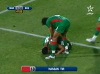 هدف المنتخب المغربي في شباك بوتسوانا