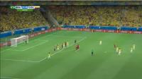 أهداف مباراة البرازيل و كولومبيا
