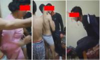 فيديو صادم..احتجاز شاب وشرملته وتصويره في منزل دعارة!