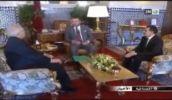 الملك يستقبل كريستوف روس بفاس