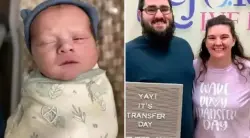 "أكبر طفل في العالم" وُلد في سن 31