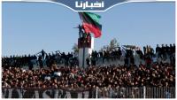 جماهير الجيش الملكي تشعل مدرجات ملعب سانية الرمل
