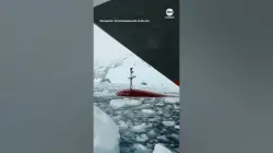 راقصة باليه تثير الجدل بأدائها في المياه الجليدية (فيديو)