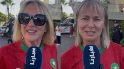أسرة وأصدقاء سفيان ونورالدين أمرابط يُبهَرون بأجواء الملعب الأولمبي ويهتفون للبؤات الأطلس