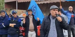 سائقو الحافلات بوجدة يستمرون في الاضراب بسبب تأخر أجورهم وعدم التصريح بهم في الضمان الاجتماعي