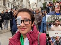 العسكر يفقد صوابه...القوات الجزائرية تستعمل القوة المفرطة لتفريق الاحتجاجات الرافضة لـ"تبون" وتفقأ أعين العديدين