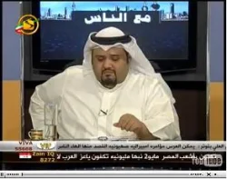 كويتي يبكي علي الهواء حزنا على مبارك 