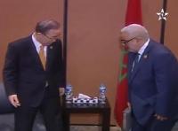 بنكيران يُضحك بان كي مون